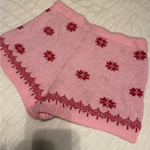 Pink pajama shorts - Picture 3 of 4